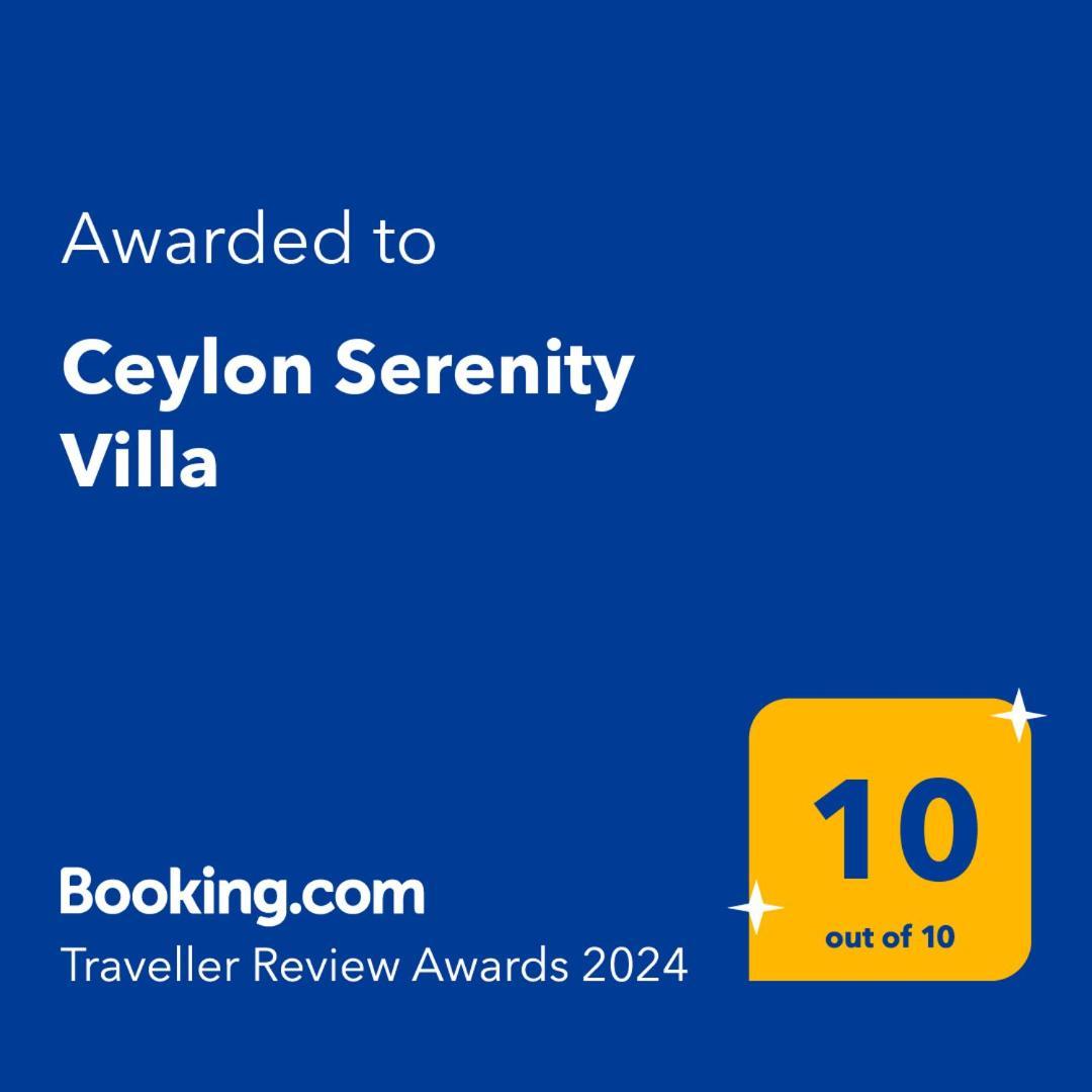 Ceylon Serenity Villas Beruwala Bagian luar foto